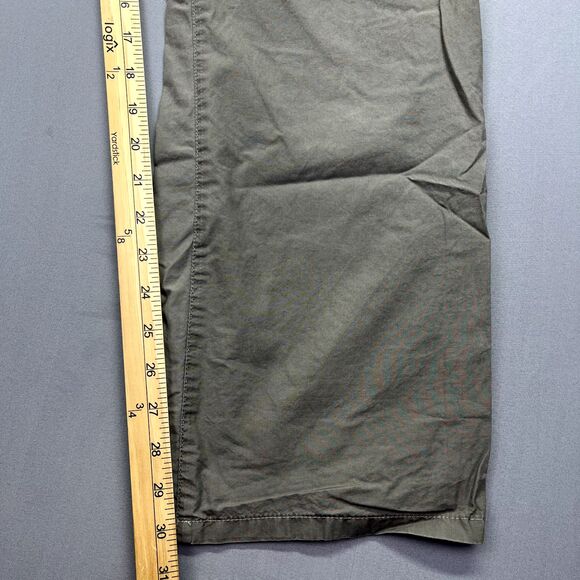 Calvin Klein Pants Women's Size 10 Zip Cargo Pockets Gray Cuffed - Picture 5 of 16